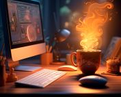Blog DGDEV 3W - Astuces et Conseils WordPress | Agence Freelance Web 18 image pc café